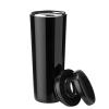Термос чаша CARRIE 500 ml, прозрачен сив, неръждаема стомана, Stelton