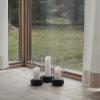 Свещник за вечеря HURRICANE, 24 см, черен, каменинови изделия, Stelton