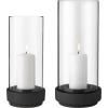 Свещник за вечеря HURRICANE, 24 см, черен, каменинови изделия, Stelton