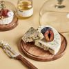 Чиния за сервиране FROMAGE, 18 см, кафяв, дърво, Nicolas Vahé