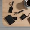 Табелка за багаж COMPANION, 18 см, черен, алуминий, Stelton