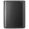 Кош за отпадъци с бутон BO TOUCH BIN, 2x 30 л, тъмносив, стомана, Brabantia