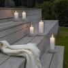 Свещник за вечеря HURRICANE 24 см, пясък, керамика, Stelton