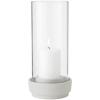 Свещник за вечеря HURRICANE 24 см, пясък, керамика, Stelton