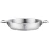 Съд за печене и сервиране PURE 28 см, сребро, неръждаема стомана, Fissler