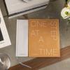 Бебешки дневник ONE STEP AT A TIME, оранжев, Printworks