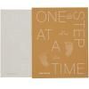 Бебешки дневник ONE STEP AT A TIME, оранжев, Printworks