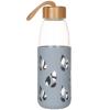 Бутилка за вода PKV-002 550 мл, сив, стъкло, Pebbly