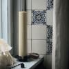 Свещник за стълбовидна свещ BLOCK 11 см, черен, месинг, твърди LIVING