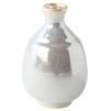 Бутилка за саке PEARL, сребърен, керамика, MIJ