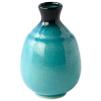 Бутилка за саке INK & TURQUOISE, син, керамика, MIJ