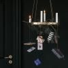 Свещник за вечеря CIRCLE 38 см, месинг, твърд LIVING