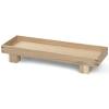 Декоративен поднос BON 36 x 12 см, естествен, дърво, твърд LIVING