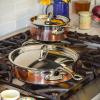 Дълбок тиган соте COPPERBOND 26 см, 3,3 л, меден, Hestan