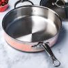 Дълбок тиган соте COPPERBOND 26 см, 3,3 л, меден, Hestan