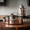 Тиган за сосове COPPERBOND 16 см, 1.4 л, меден, Hestan