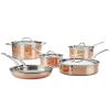 Комплект кухненски съдове COPPERBOND, комплект от 6 бр., меден, Hestan