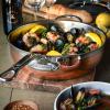 Дълбок тиган соте COPPERBOND 28 см, 4,7 л, меден, Hestan