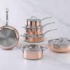Дълбок тиган соте COPPERBOND 28 см, 4,7 л, меден, Hestan