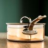 Тиган за сосове COPPERBOND 18 см, 1.9 л, меден, Hestan