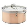 Тенджера за готвене COPPERBOND 24 см, 5,7 л, меден, Hestan