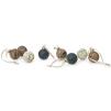 215376 vanocni koule marble 5 cm sada 8 ks sklo ferm living