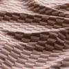 215328 4 jednoluzkove povleceni sashiko 140 x 200 cm hneda bavlneny saten kardol