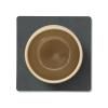 215864 4 podtacek square nupo 10 x 10 cm antracitova kuze lind dna