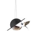 215591 2 krmitko pro ptaky saturn 24 cm cerna nerezova ocel eva solo
