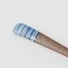 216659 2 jidelni lzice stripe 12 5 cm modra keramika mij