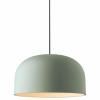 217040 2 zavesna lampa quay 43 cm zelena ocel eva solo