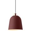 217097 5 zavesna lampa clover 29 cm burgundska hlinik eva solo