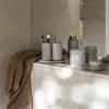 217463 2 dekorativni podnos creto 17 cm seda beton blomus