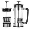 219059 3 papirovy filtr pro french press kavovary press 530 ml sada 100 ks espro