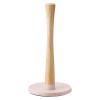220625 drzak na kuchynske uterky roll it 30 cm ruzova plast drevo rig tig