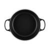 225294 7 kastrol signature 28 cm 6 7 l satin black litina le creuset
