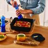 224124 3 chnapka na hrnec 17 5 x 12 cm sada 2 ks cerna bavlna le creuset