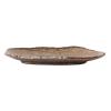 227256 servirovaci talir terra 27 x 17 cm hneda keramika mij