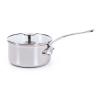 152984 1 sklenena poklice s nerezovym uchytem o 18 cm mauviel